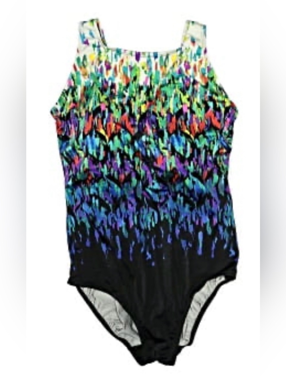 Inches Away One Piece Abstract Swimsuit